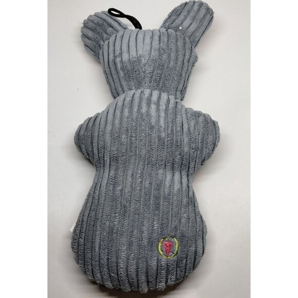 Hugglehounds Gray Mouse Dog Toy Squeaky Plush 8 inch - Picture 4 of 7